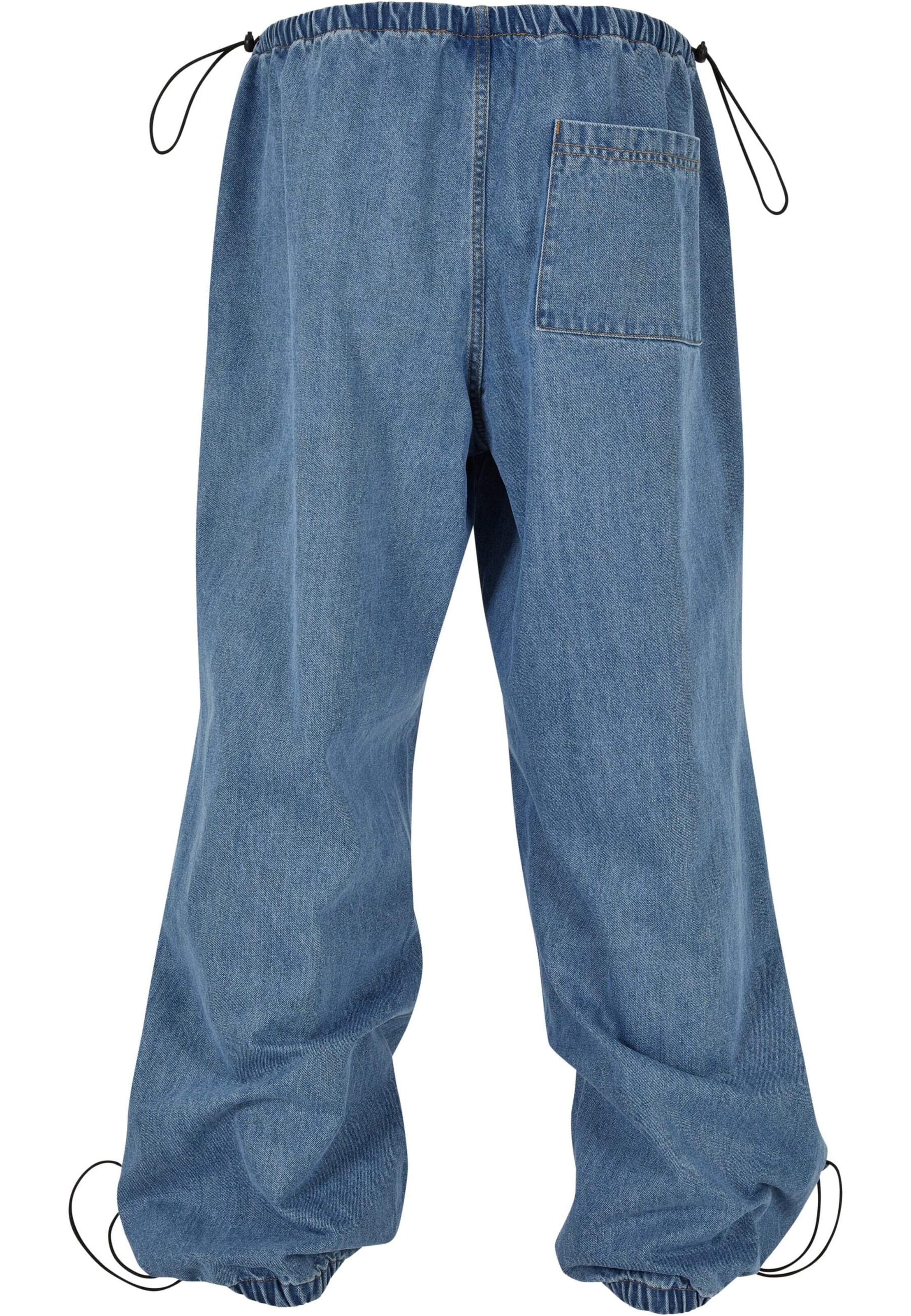 Urban Classics Wide leg Jeans in Blue