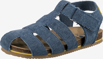 DULIS Sandals in Blue: front