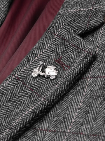 Ombre Brosch i silver
