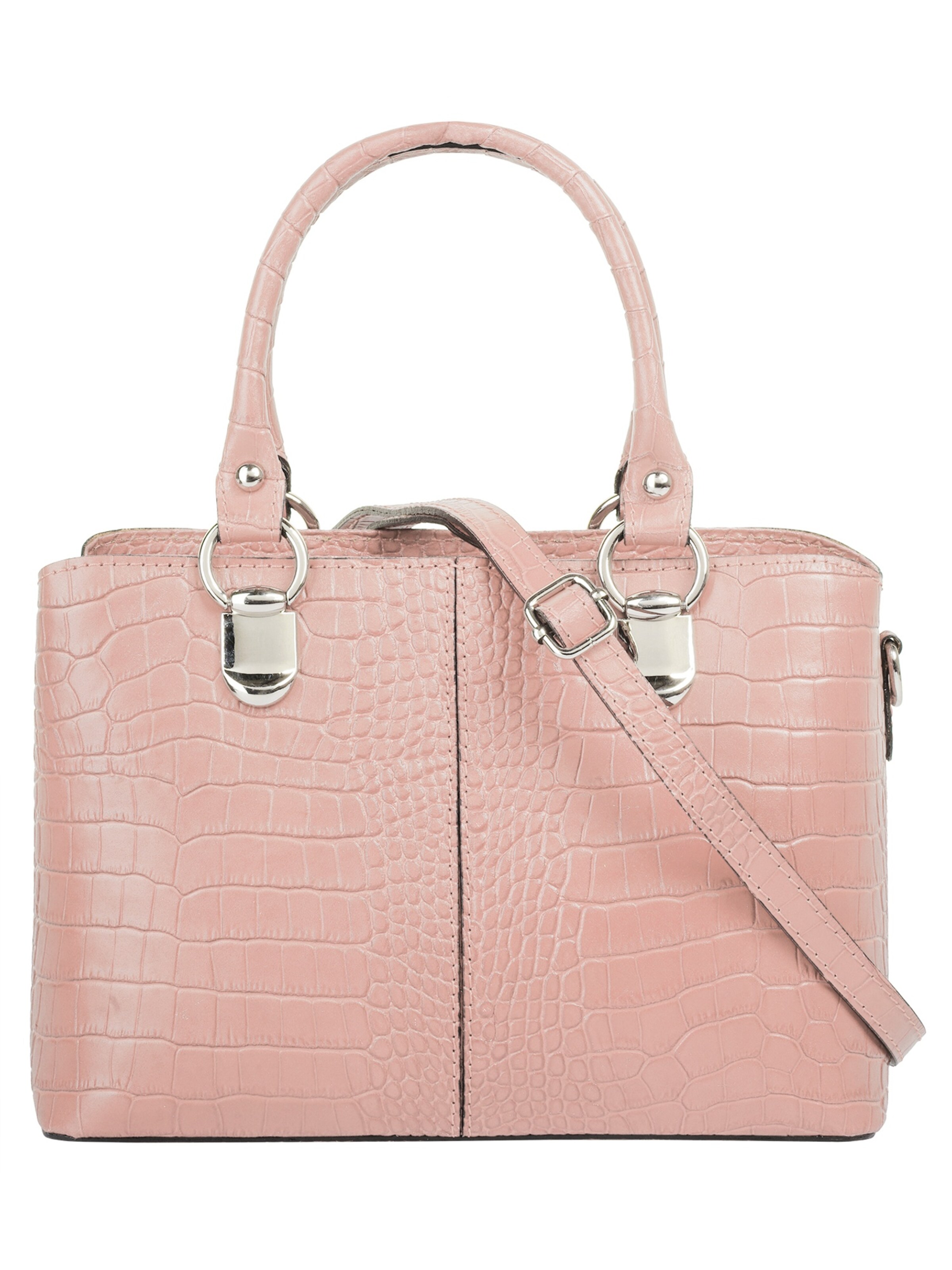 Cluty Crossbody Bag in Pink: front