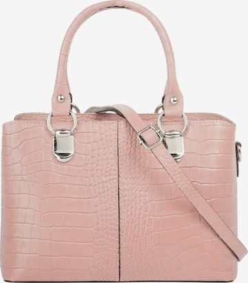 Cluty Crossbody Bag in Pink: front