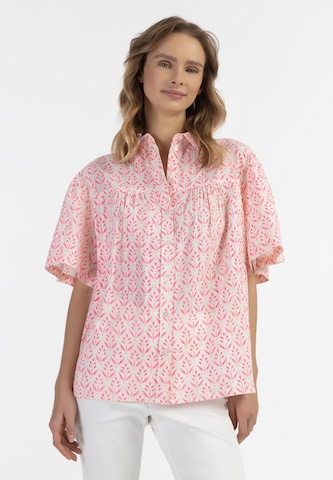 IZIA - Blusa en rosa: frente
