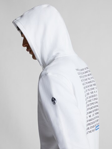 North Sails Sweatshirt 'Go Beyond' in White