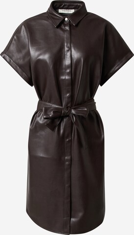 Sofie Schnoor Shirt Dress in Brown: front