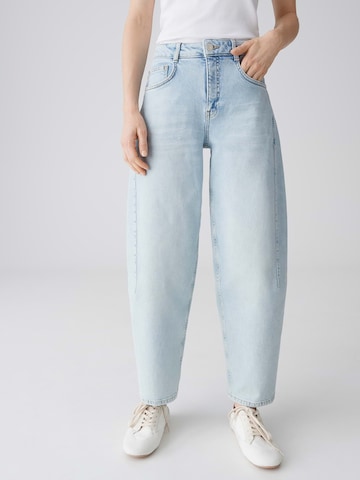 OPUS Barrel Jeans 'Lolah Joy' in Blue: front