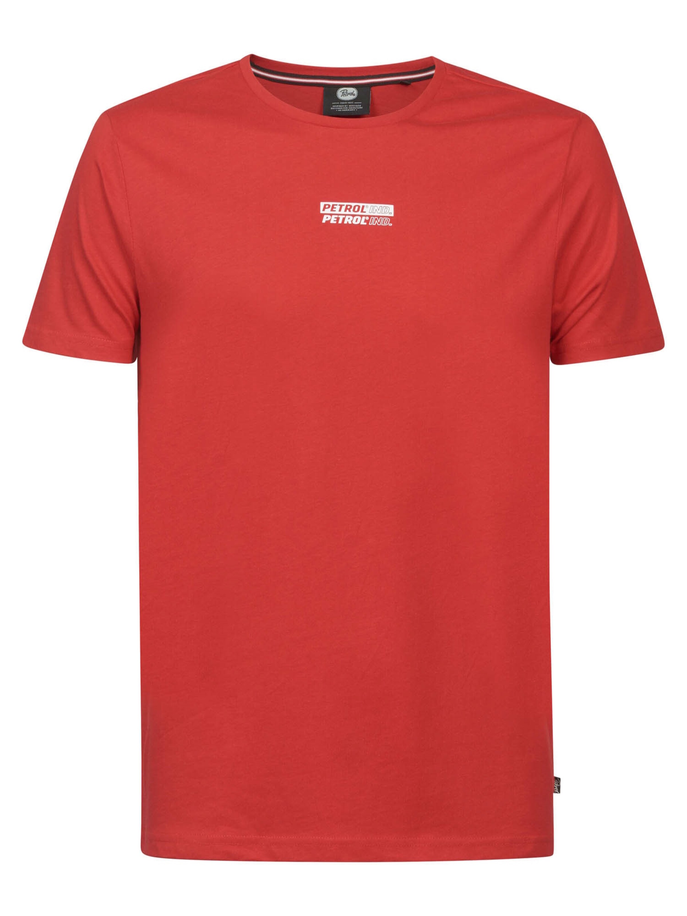 Petrol Industries Shirt in Red / White, Item view