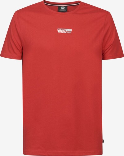 Petrol Industries Shirt in de kleur Rood / Wit, Productweergave