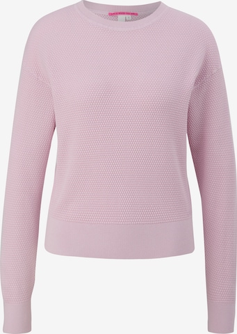 QS - Pullover em rosa: frente