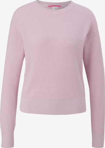 Pull-over QS en rose : devant