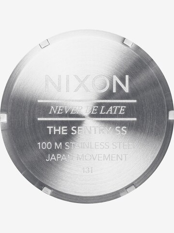 Montre à affichage analogique 'Sentry SS' Nixon en argent