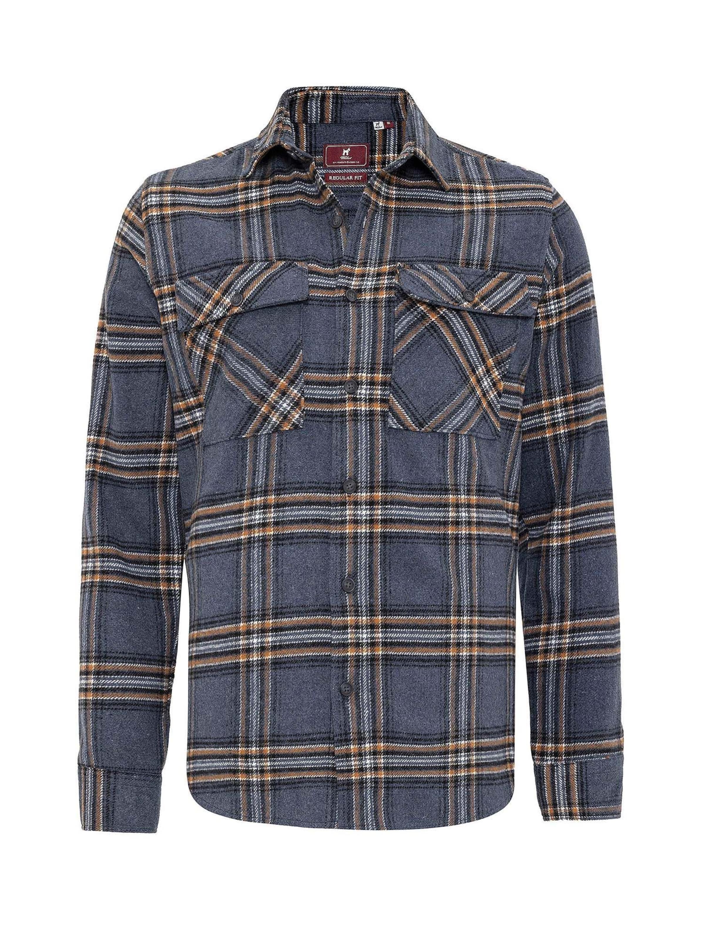 Williot Regular Fit Skjorte i blå: forside