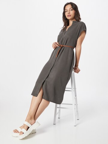 VERO MODA Shirt dress 'IRENE' in Grey