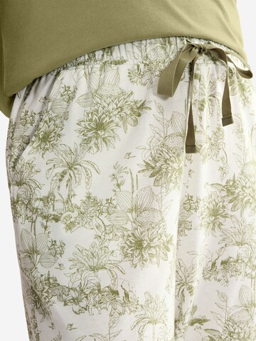 TRIUMPH Pyjamahose ' Red Label Mix & Match ' in Grün