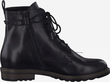 Tamaris GreenStep Lace-Up Ankle Boots in Black