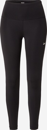 Reebok Pantalon de sport 'Lux Perform' en noir / blanc, Vue avec produit