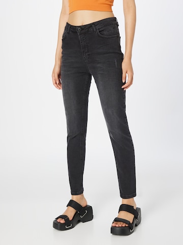 Coupe slim Jean MORE & MORE en noir : devant