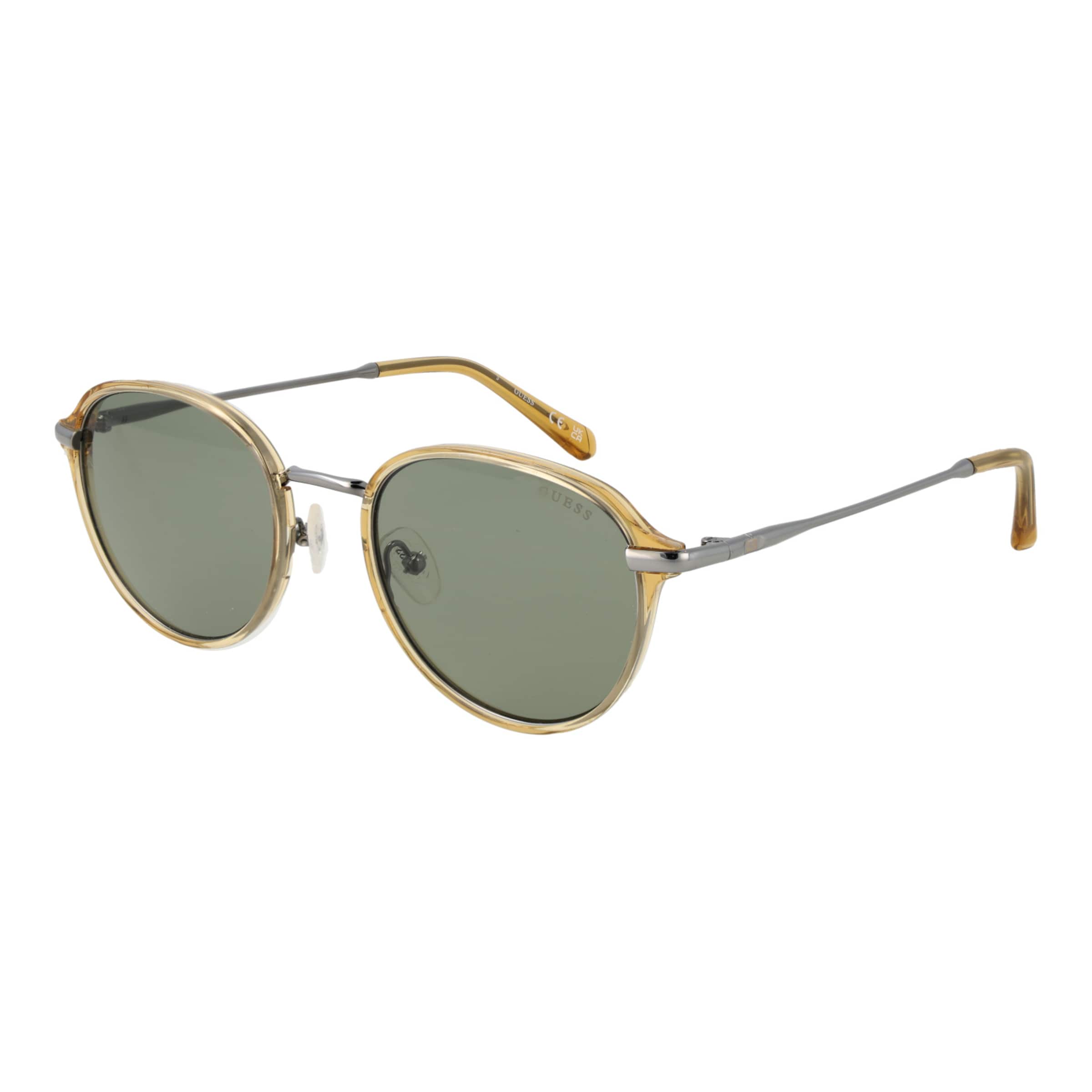GUESS Sunglasses in Gold: front
