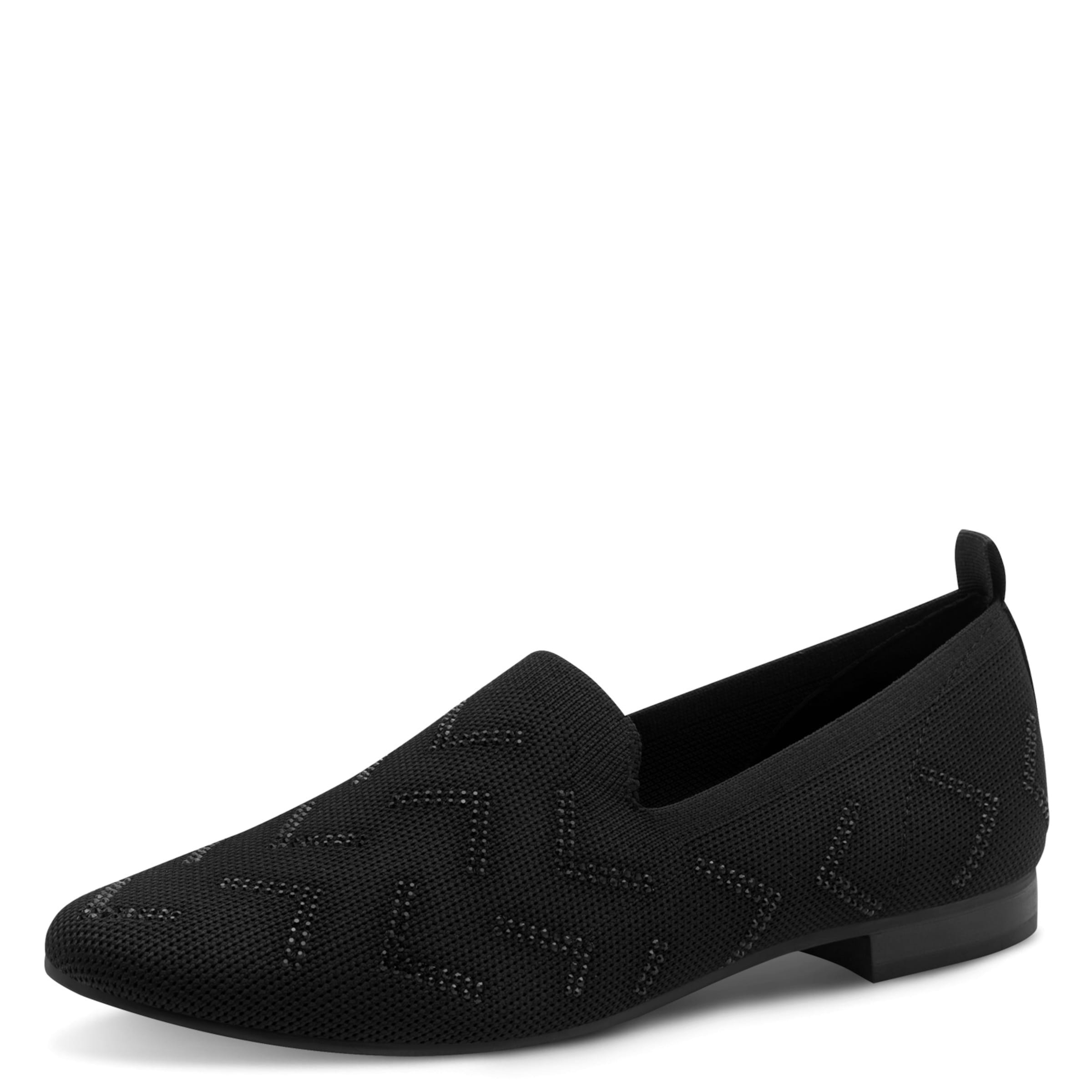 MARCO TOZZI Classic Flats in Black: front
