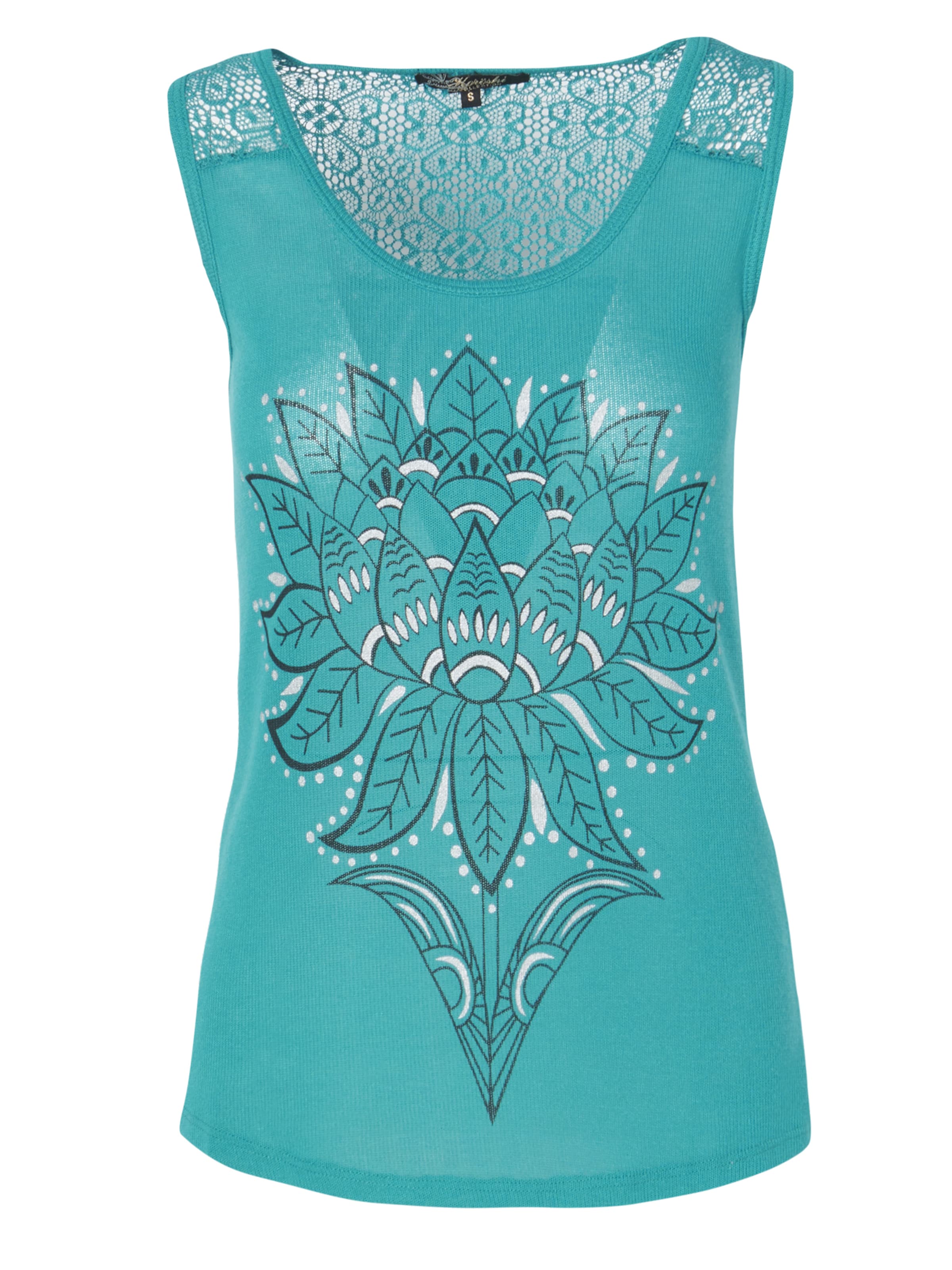 KOROSHI Топ в Зеленый: спереди