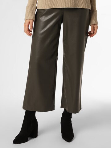 Raffaello Rossi Wide leg Broek 'Palina' in Grijs: voorkant