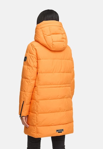 MARIKOO Winter coat 'Karumikoo XVI' in Orange