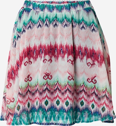 VILA Skirt 'NIKOLINE' in Green / Rose / Pastel pink / Grenadine, Item view