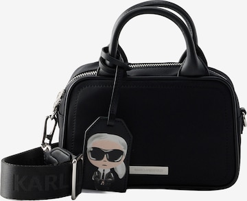 juoda Karl Lagerfeld Rankinė 'IKON': priekis