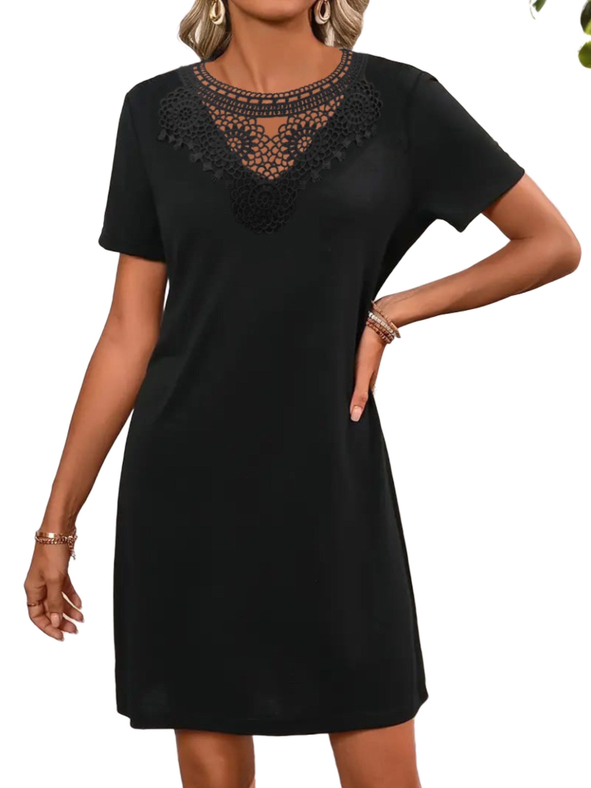 JANE's Dress in Black: front