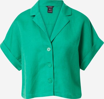 Lindex Блуза 'Lillie' в зелено: отпред