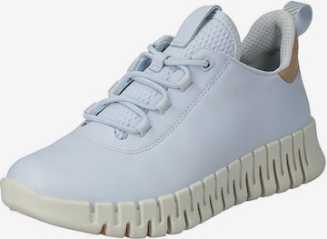 Baskets basses 'Gruuv' ECCO en bleu : devant