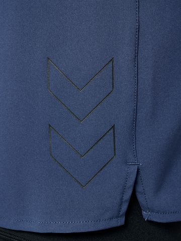Hummel Regular Sporthose 'FAST ' in Blau