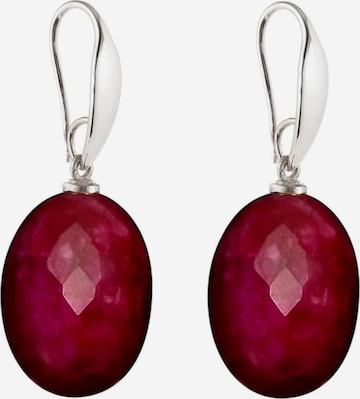 Boucles d'oreilles Gemshine en rouge