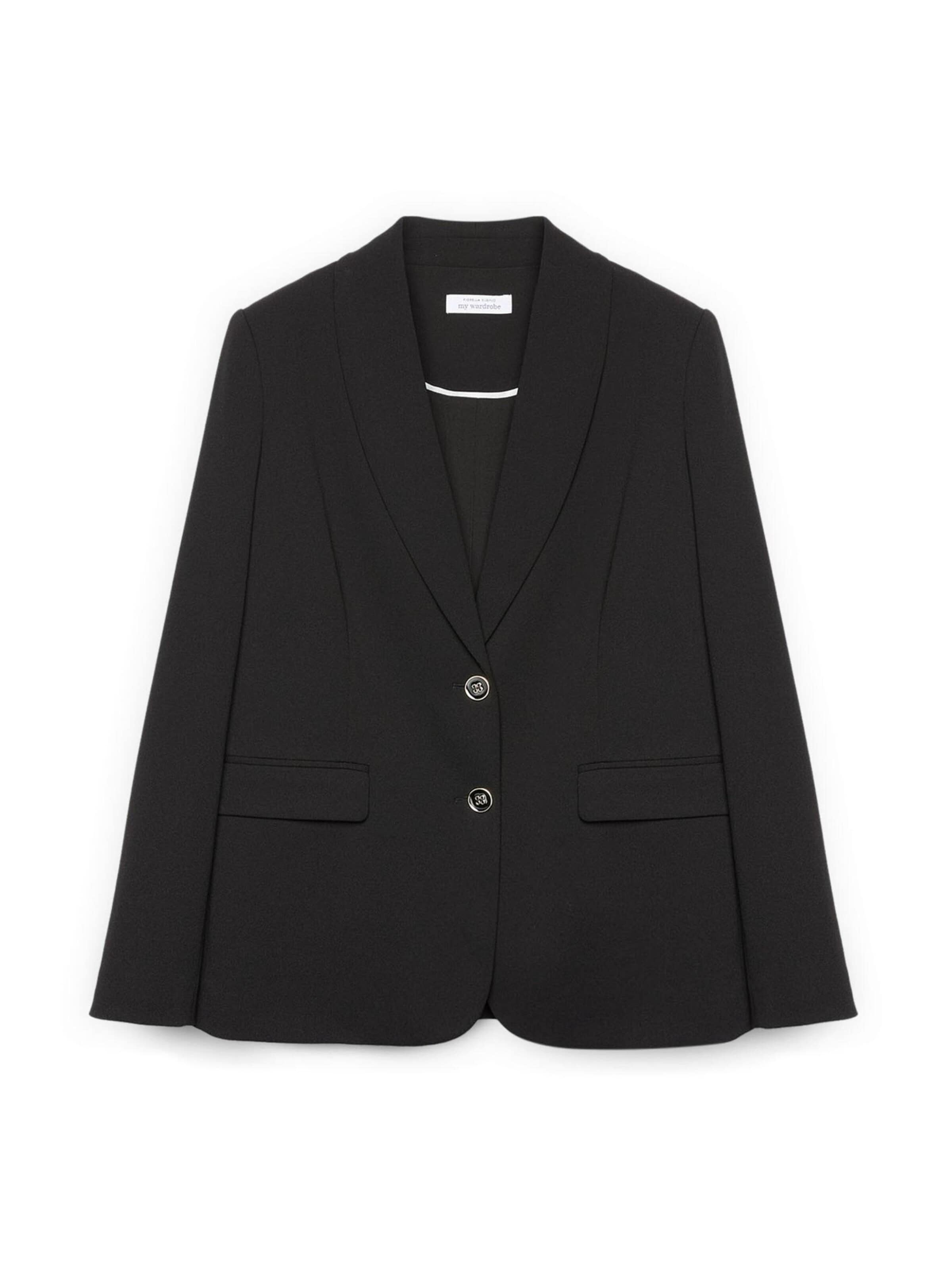 Fiorella Rubino Blazer in Black: front