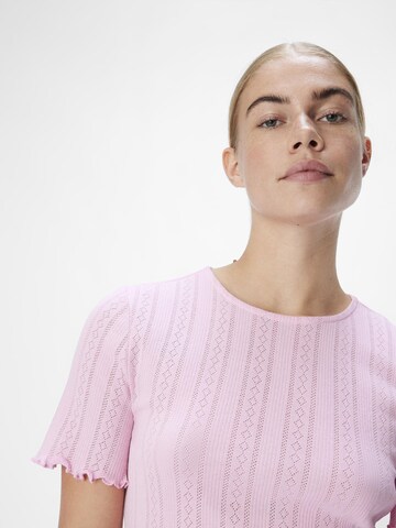 OBJECT Shirts ' Pointelle ' i pink