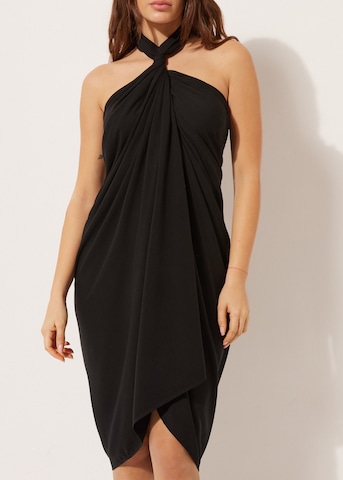 CALZEDONIA Strandtuch in Schwarz