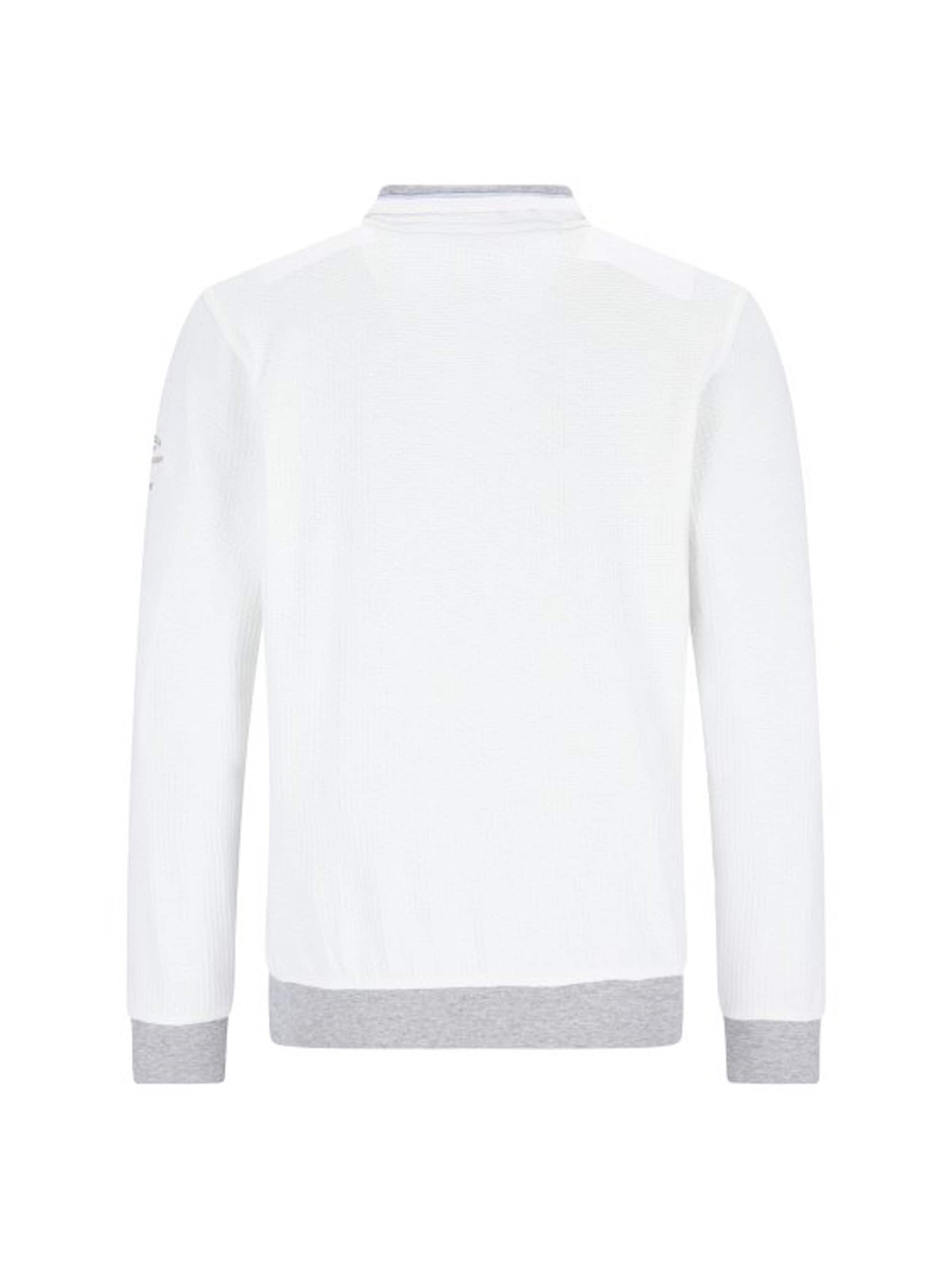 Sweat-shirt 'Stay Fresh' HAJO en blanc