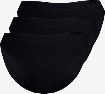 sassa Slip 'Classics' in Schwarz: Vorderseite