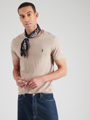 Regular fit Maglietta di Polo Ralph Lauren in marrone: frontale