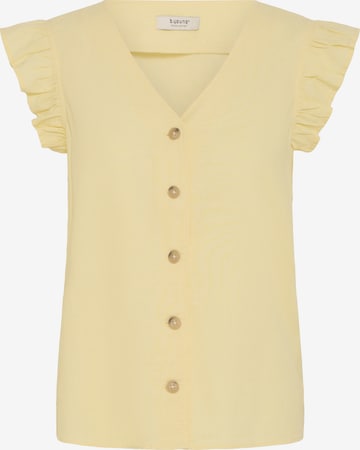 b.young Bluse 'FALAKKA' in Gelb: Vorderseite