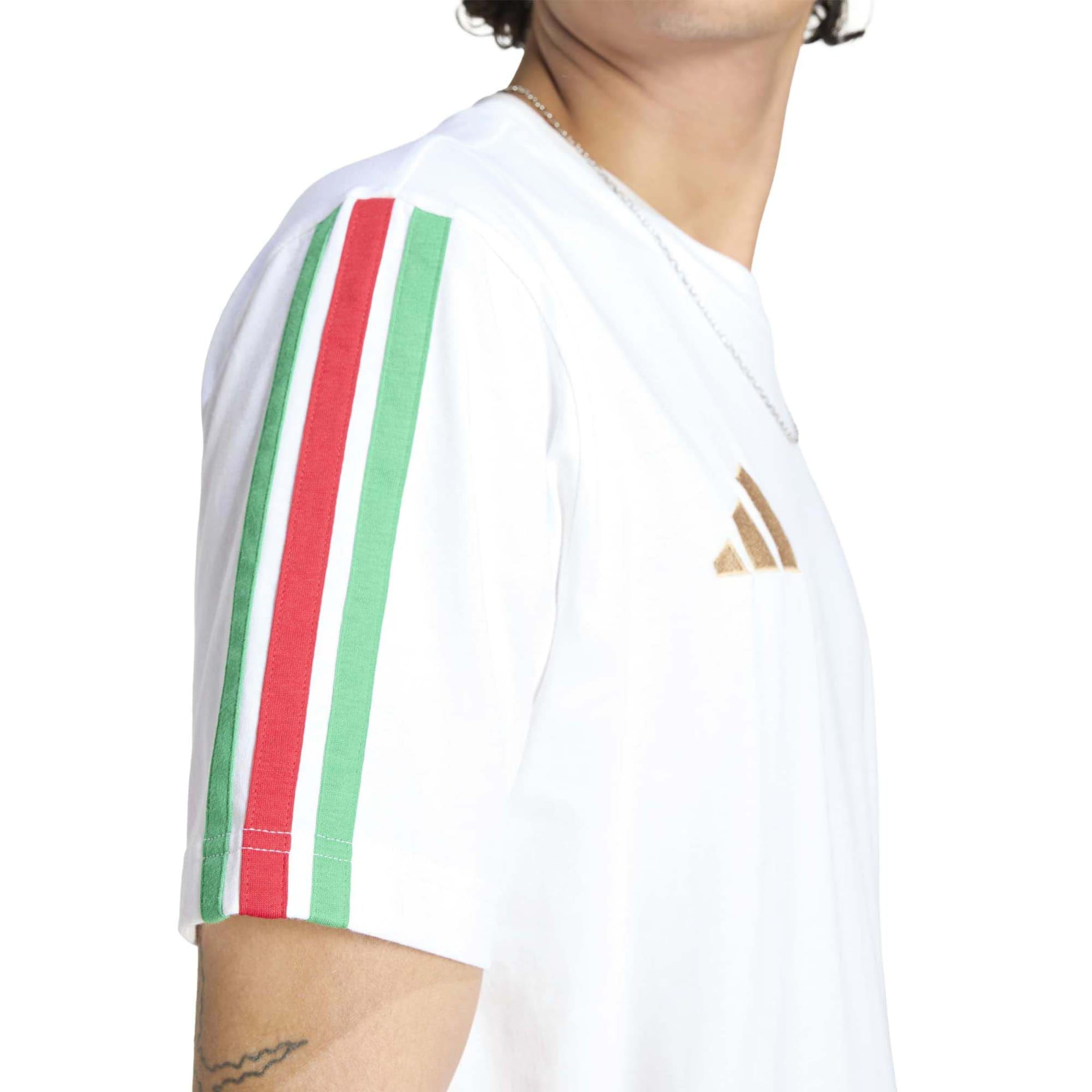 T-Shirt fonctionnel 'Figc Dna' ADIDAS SPORTSWEAR en blanc