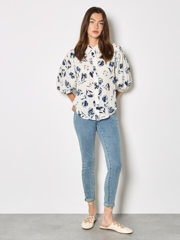 Apricot Blouse in Beige