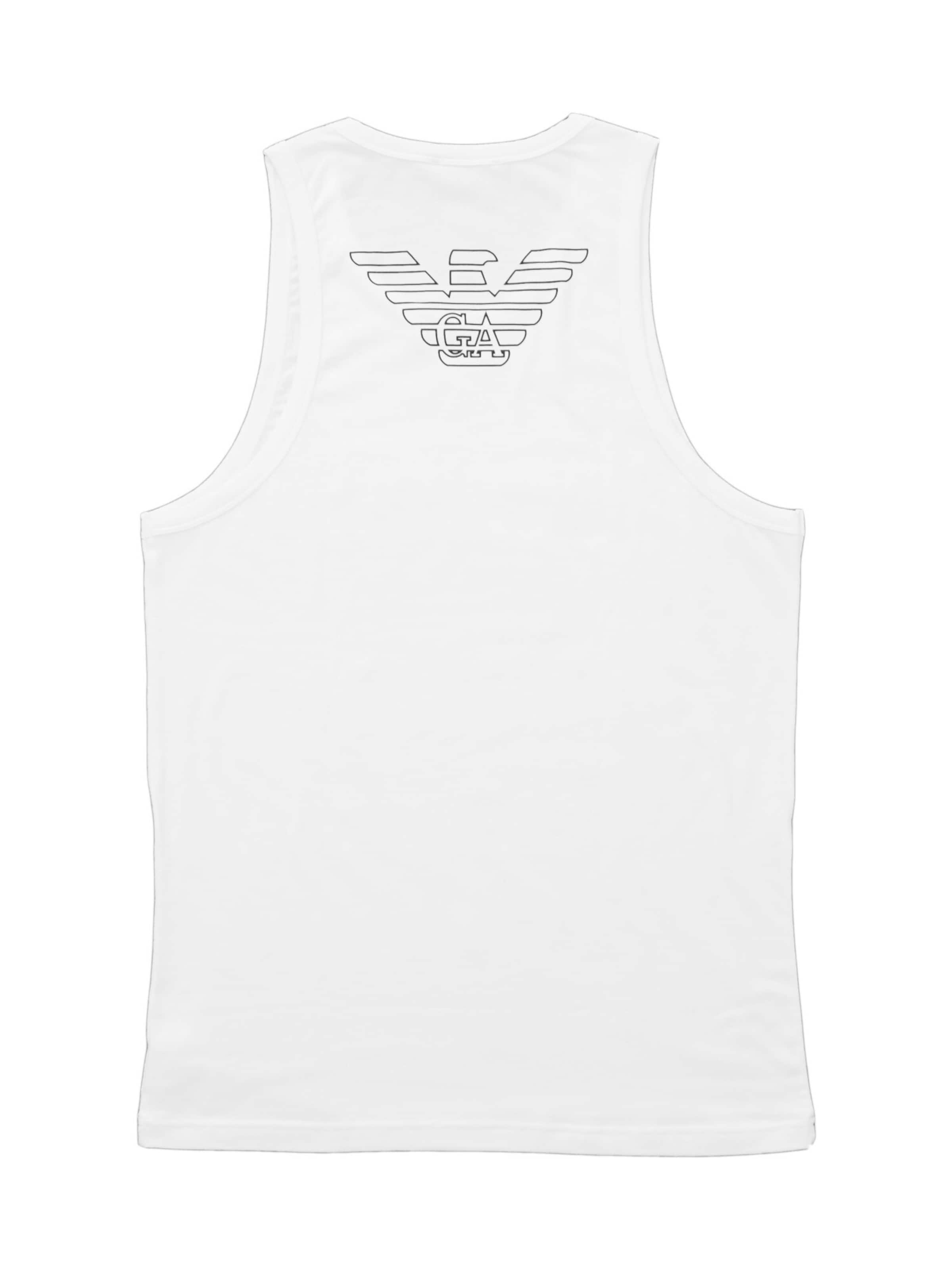 T-Shirt Emporio Armani en blanc