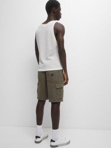 regular Pantaloni cargo di Pull&Bear in verde