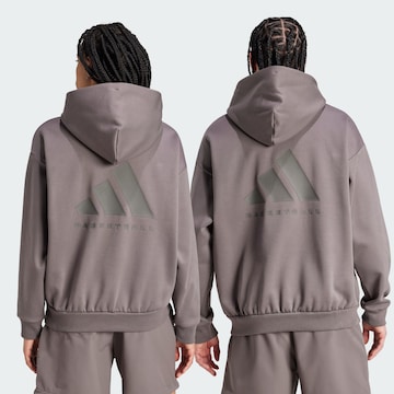 ADIDAS PERFORMANCE Sports sweatshirt 'One' in Grey: front