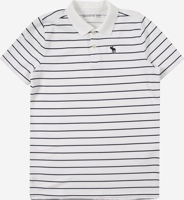 T-Shirt 'APRIL' Abercrombie & Fitch en blanc : devant