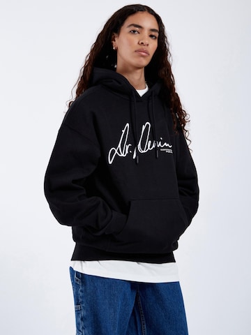 Dr. Denim Sweatshirt 'Damien Hoodie' in Black