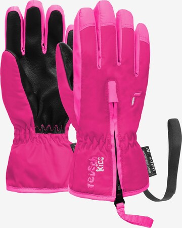 REUSCH Athletic Gloves 'Ben' in Pink: front