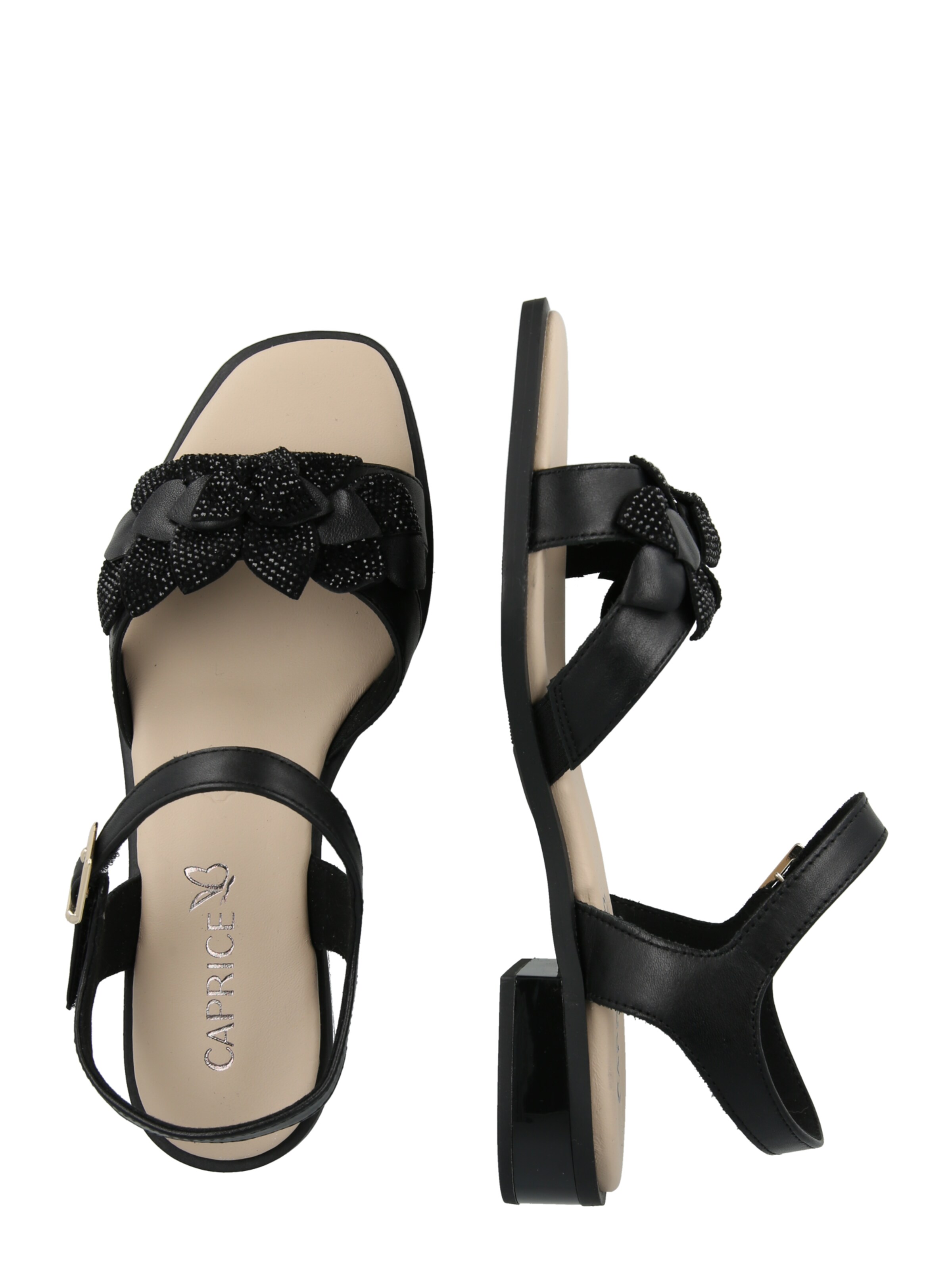 CAPRICE - Sandalias en negro
