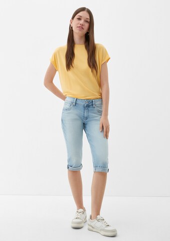 Slimfit Jeans de la QS pe albastru