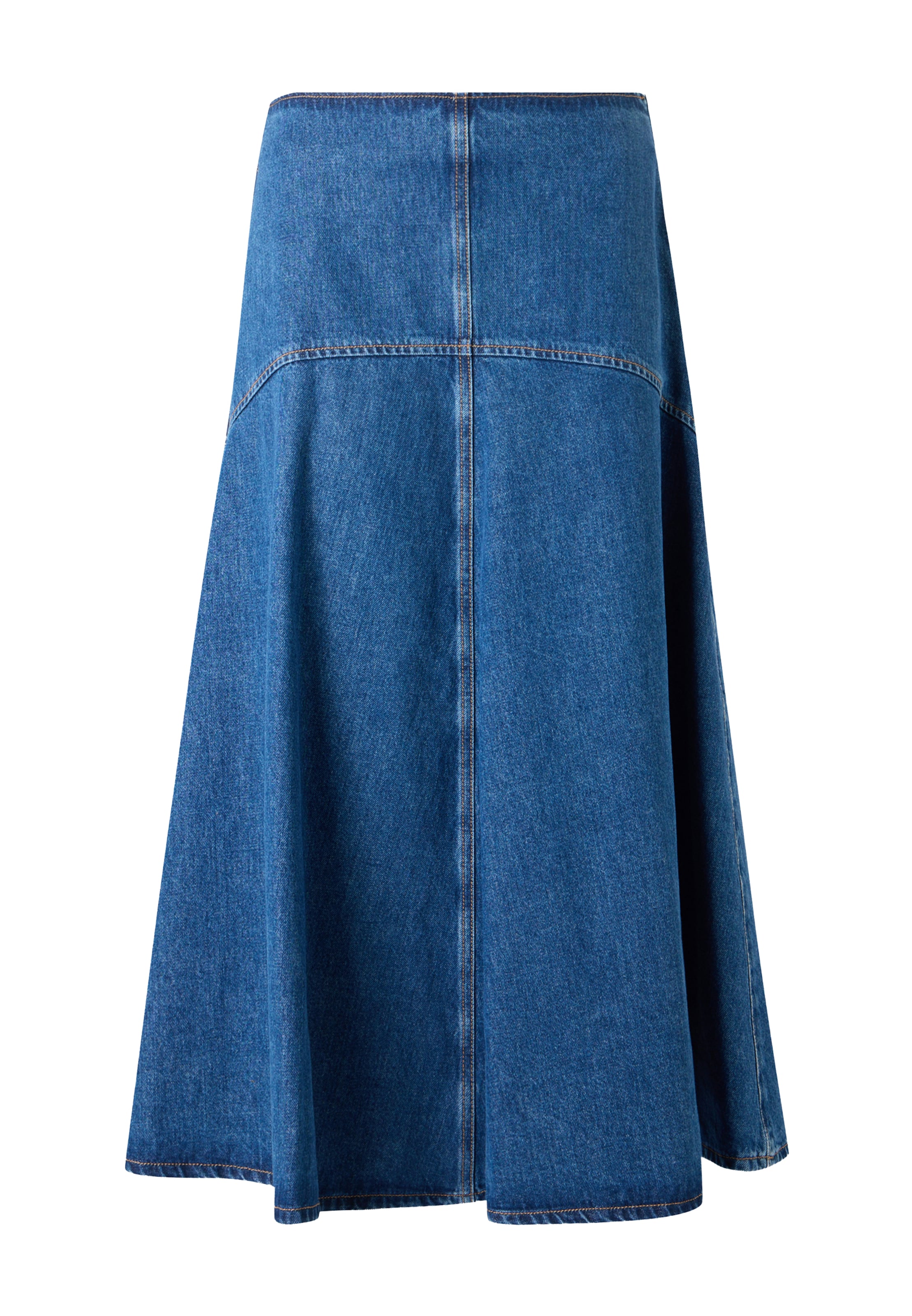 Weekend Max Mara - Falda 'MEANDRO' en azul: frente
